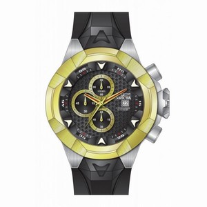 Invicta I Force Chronograph Black Dial Black Silicone Men's Watch 16905