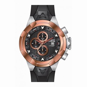 Invicta I Force Chronograph Black Dial Black Silicone Men's Watch 16906