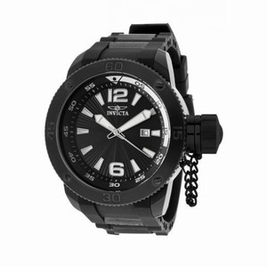 Invicta I-Force Black Dial Black Polyurethane Men's Watch 12966