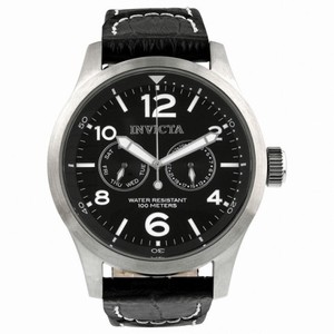 Invicta I-Force Black Dial Stainless Steel Men's Watch 0764