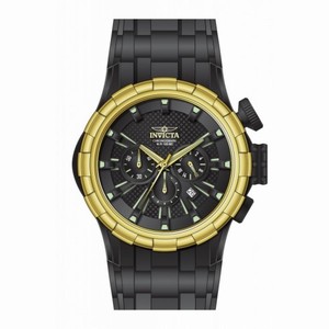 Invicta I-Force Chronograph Black Dial Black Polyurethane Men's Watch 16976