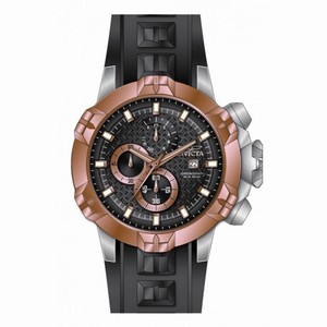 Invicta I-Force Chronograph Black Dial Black Silicone Men's Watch 16902