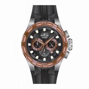 Invicta I-Force Chronograph Black Dial Black Silicone Men's Watch 16920