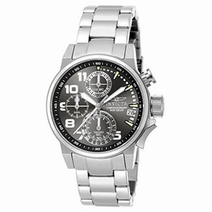 Invicta I-Force Chronograph Black Dial Stainless Steel Ladies Watch 17423