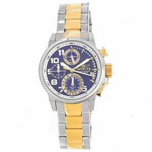 Invicta I-Force Chronograph Blue Dial Two-tone Ladies Watch 17426