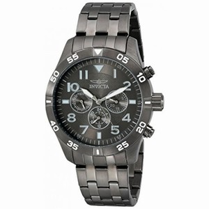 Invicta I-Force Multi-Function Gunmetal Dial Gunmetal Ion-plated Men's Watch 19205