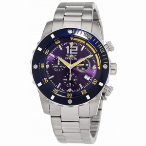 Invicta II Blue Dial Chronograph Stainless Steel Men's Watch 1246