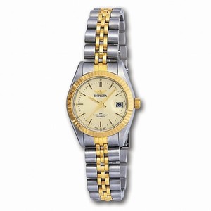Invicta II Camelot Champagne Dial Ladies Watch 8955