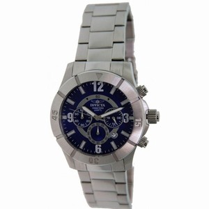 Invicta II Chronograph Black Dial Stainless Steel Men's Watch 1421