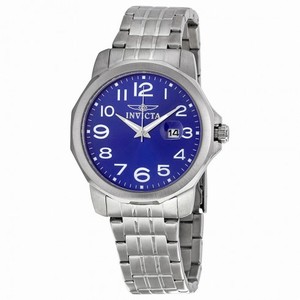 Invicta II Collection Eagle Force Blue Dial Stainless Steel Men's Watch 6607