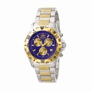 Invicta Invicta II Chronograph Blue Dial Two-Tone Stainless Steel Men's Watch 5699