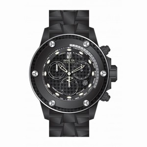 Invicta Jason Taylor Chronograph Black Dial Black Ion-plated Men's Watch 17829