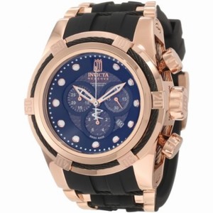 Invicta Jason Taylor Chronograph Black Dial Rose Gold-Tone Men's Watch 12956