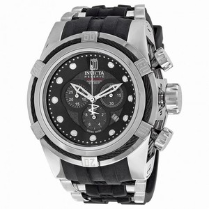 Invicta Jason Taylor Chronograph Black Dial Stainless Steel Men's Watch 12954