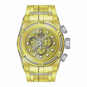 Invicta Jason Taylor Chronograph Gold Dial Yellow Gold-plated Men's Watch 16004