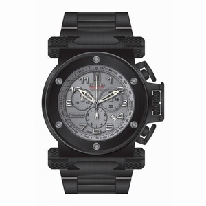 Invicta Jason Taylor Chronograph Grey Dial Black Ion-plated Men's Watch 14513