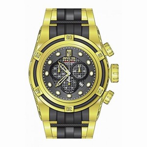 Invicta Jason Taylor Chronograph Grey Dial Black Polyurethane Men's Watch 16006