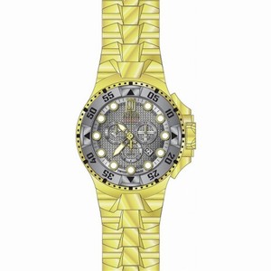 Invicta Jason Taylor Chronograph Grey Dial Gold-tone Men's Watch 17846