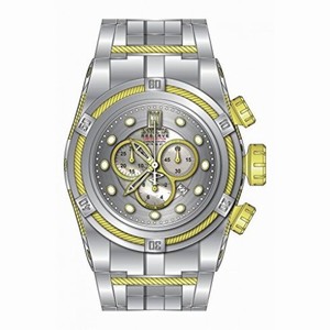 Invicta Jason Taylor Chronograph Silver Dial Stainless Steel Men's Watch 16003