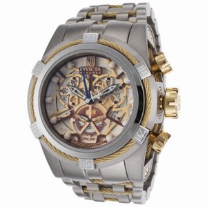 Invicta Jason Taylor Chronograph Skeleton Dial Stainless Steel Men's Watch 14427