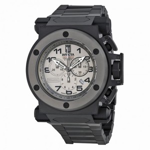 Invicta Jason Taylor Chronograph Titanium Dial Black Ion-plated Men's Watch 14515