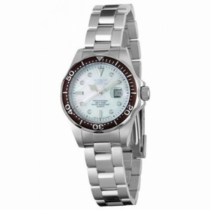 Invicta Ladies Swiss Pro Diver Watch with White Mother Of Pearl Dial 4866