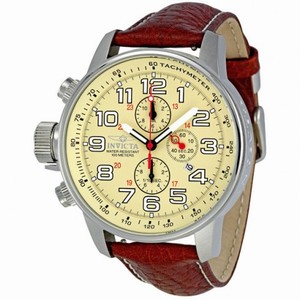 Invicta Lefty Chronograph Brown Leather Men's Watch 2772