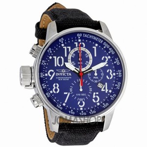 Invicta Lefty Force Chronograph Blue Dial Stainless Steel Men's Watch 1513