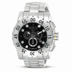 Invicta Leviathan Diver Black Dial Stainless Steel  Men's Watch 7265