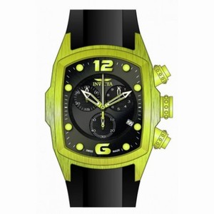 Invicta Lupah Chronograph Black Dial Green PVD Men's Watch 14019