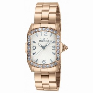 Invicta Lupah Crystal Rose Gold-tone Ladies Watch 14129