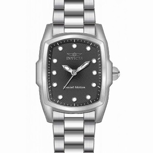 Invicta Lupah Grey Dial Stainless Steel Men's Watch 17412