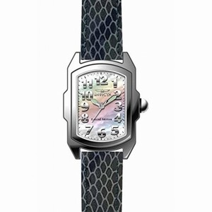 Invicta Lupah Mother of Pearl Dial Grey Leather Ladies Watch 19016