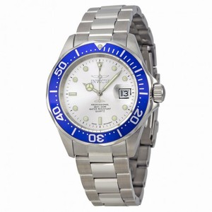Invicta Men's Pro Diver Swiss Quartz Watch with Blue Bezel 4856