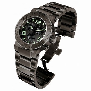 Invicta Men's Reserve Collection Chronograph Gunmetal Ion-Plated Stainless Steel Watch 6761