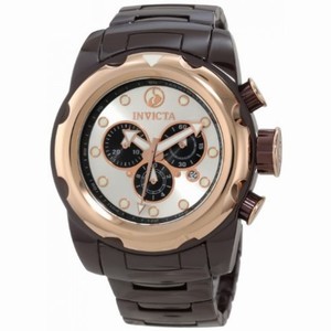 Invicta Mobula Silver Dial Ceramic Men's Watch 0319