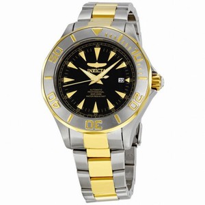 Invicta Ocean Ghost III Black Dial Two Tone Stainless Steel Men's Watch 7037