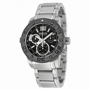 Invicta Ocean Reef Reserve Black Dial Stainless Steel Men's Watch 10591