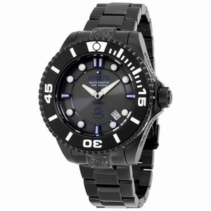 Invicta Pro Diver Automatic Black Dial Black Ion-plated Men's Watch 19808