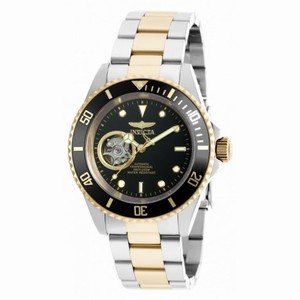 Invicta Pro Diver Automatic Black Dial Two-tone Men's Watch 20438