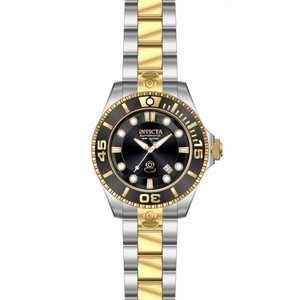 Invicta Pro Diver Automatic Black Dial Two-tone Stainless Steel Men's Watch 19803
