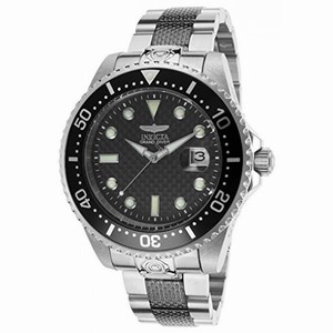 Invicta Pro Diver Automatic Black Dial Two-tone Stainless Steel Men's Watch 20114