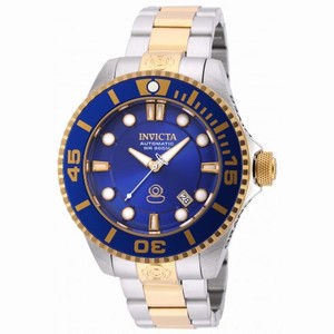Invicta Pro Diver Automatic Blue Dial Two-tone Stainless Steel Men's Watch 19804