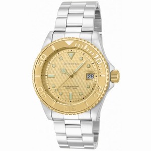 Invicta Pro Diver Automatic Champagne Dial Stainless Steel Men's Watch 14756
