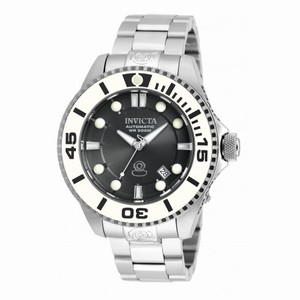 Invicta Pro Diver Automatic Charcoal Dial Stainless Steel Men's Watch 20172