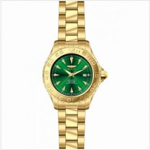 Invicta Pro Diver Automatic Green Dial Gold-Tone Stainless Steel Men's Watch 80258