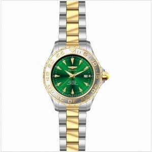 Invicta Pro Diver Automatic Green Dial Two-Tone Stainless Steel Men's Watch 80261