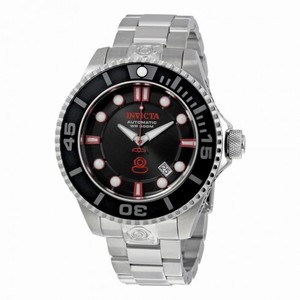 Invicta Pro Diver Automatic Matt Black Dial Stainless Steel Men's Watch 19798