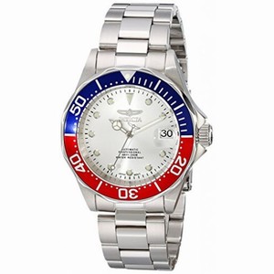 Invicta Pro Diver Automatic Silver Dial Stainless Steel Men's Watch 17041