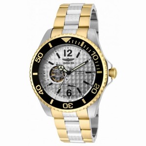 Invicta Pro Diver Automatic Silver Dial Two-tone Men's Watch 15595